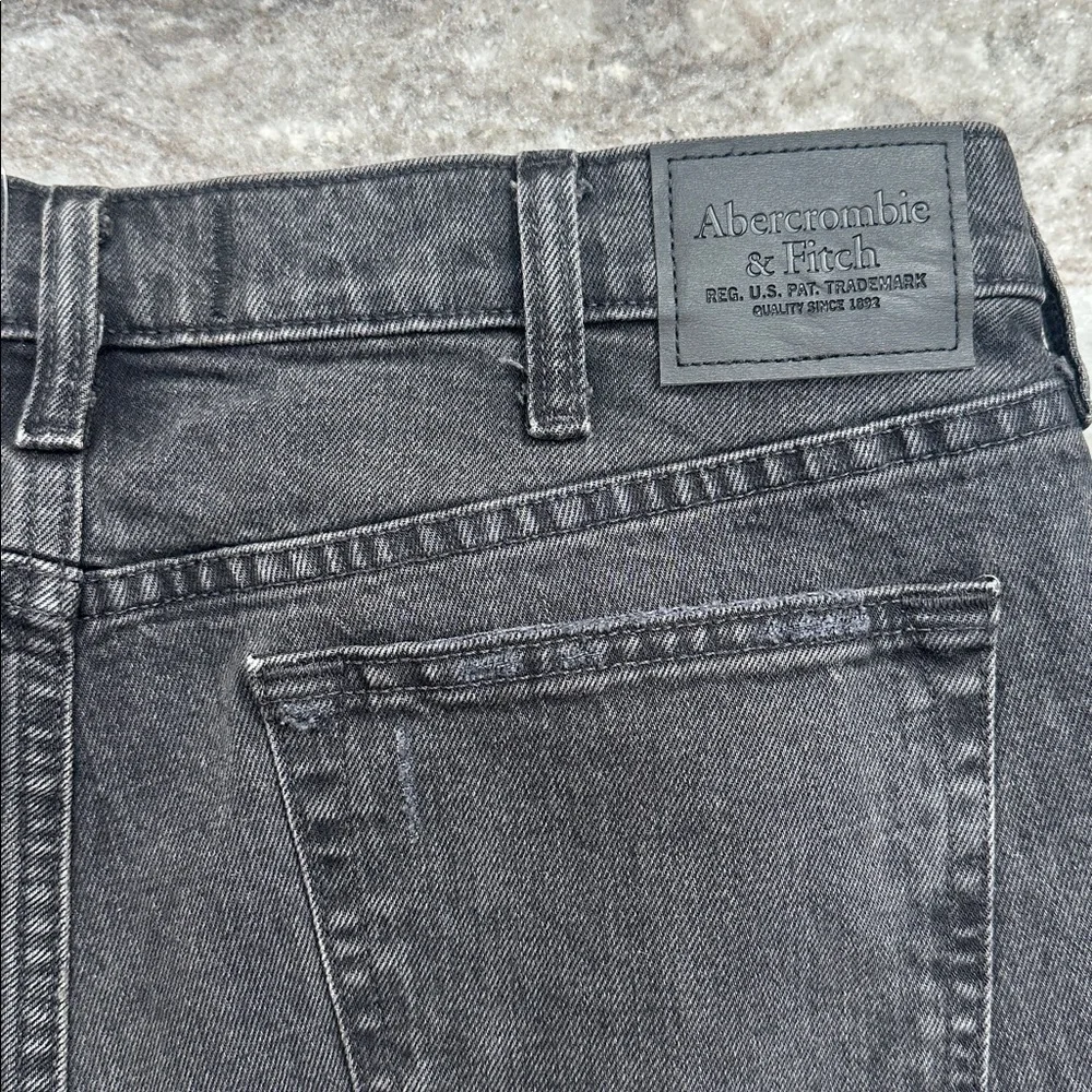 NEW Abercrombie & Fitch Men's Slim Jean Vintage Stretch Black Sz 38 X 32